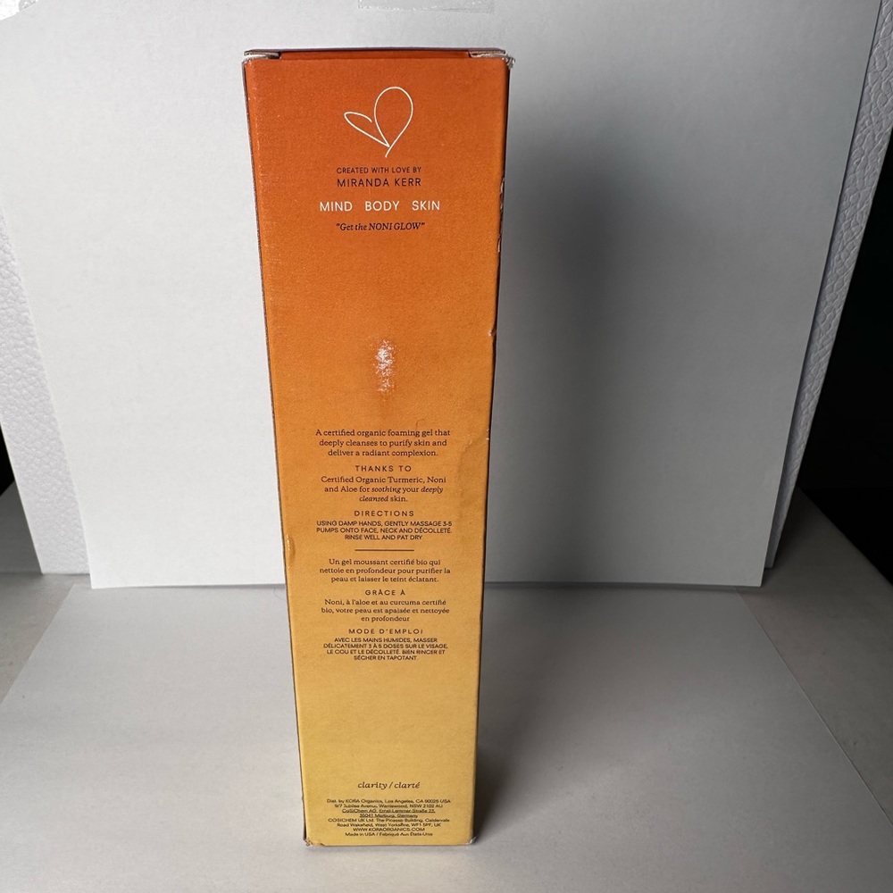 NIB - Kora Organics Turmeric Glow Foaming Cleanser 150 mL - Picture 11 of 13